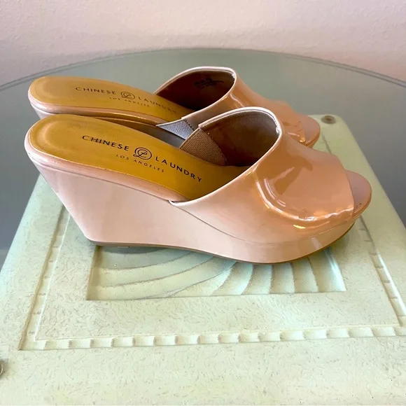 Chinese Laundry Mule Shoes Naked Color SZ 7 - Picture 8 of 10